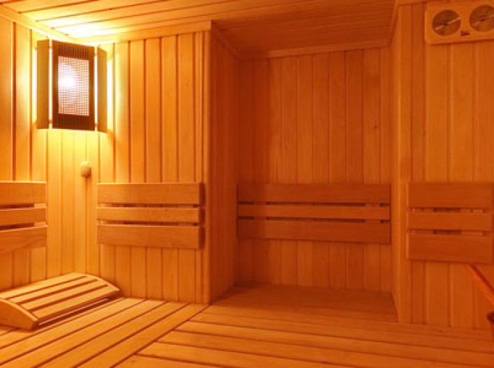 Сауна в апартаментах «Глянець»