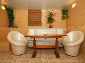 Сауна в «Кришталевому будинку»