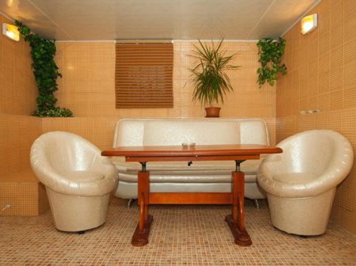 Сауна в «Кришталевому будинку»